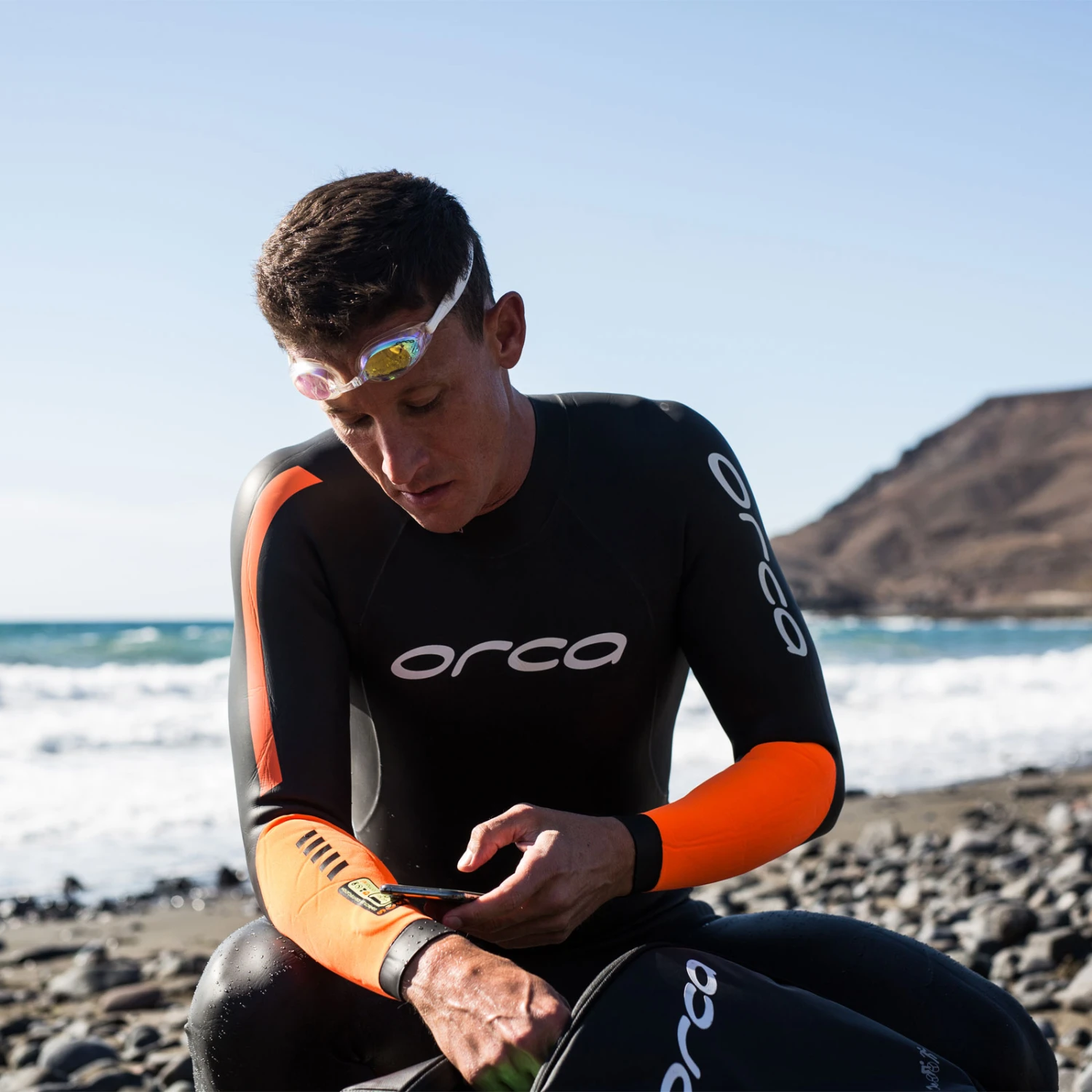 Orca Open Water SW Heren Wetsuit - Black/orange 10 Orca Open Water SW Heren Wetsuit - Black/orange - Afbeelding 8