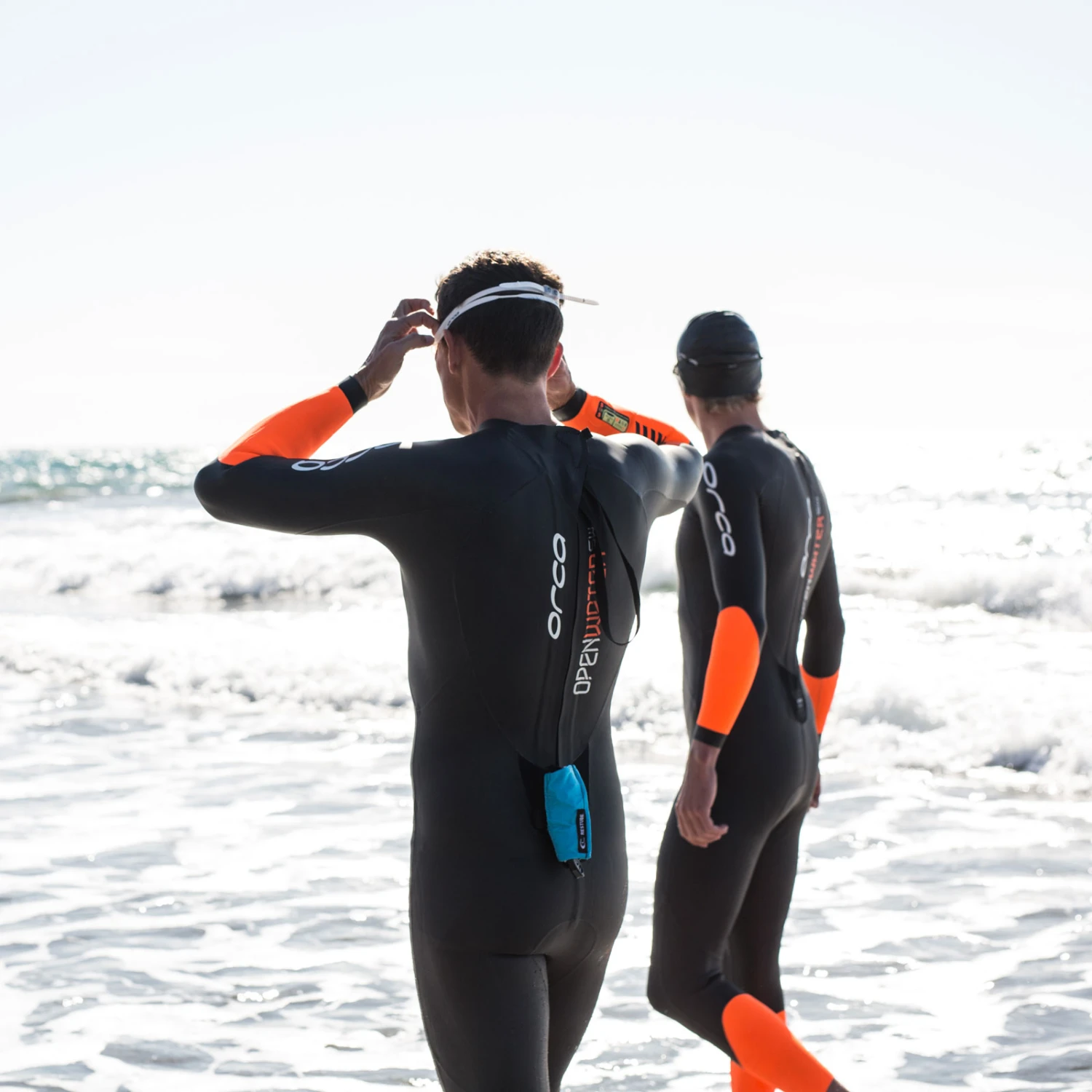 Orca Open Water SW Heren Wetsuit - Black/orange 11 Orca Open Water SW Heren Wetsuit - Black/orange - Afbeelding 9