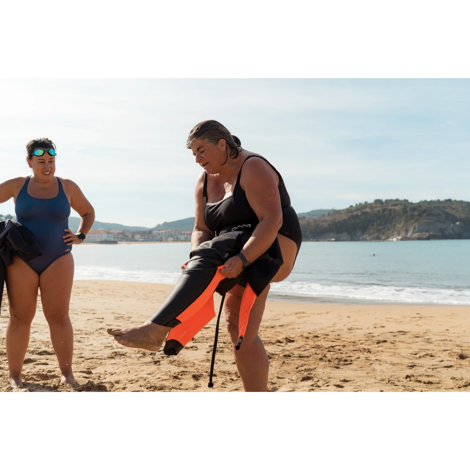 Orca Openwater Vitalis Hi Vis Wetsuit Dames - Zwart NN67 7 Orca Openwater Vitalis Hi Vis Wetsuit Dames - Zwart NN67 - Afbeelding 5