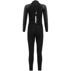 Orca Openwater Vitalis Squad Hi Vis Wetsuit Kinderen - Zwart NN97 -Zwemuitrusting orca openwater vitalis squad hi vis wetsuit kids black nn97 21 1479066