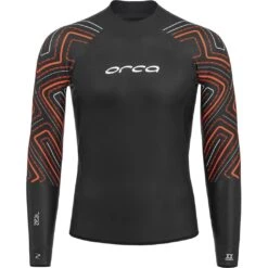 Orca Openwater Zeal 2 Pieces Neopreen Bovenstuk - Zwart NN22