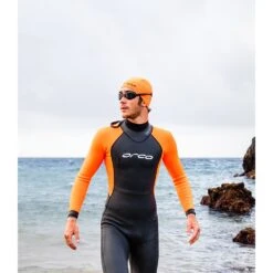 Orca Swim Hat - Orange -Zwemuitrusting orca swim hat orange 22 1479343