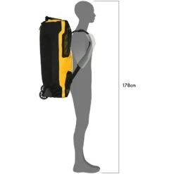 ORTLIEB Duffle RS - 85L Travel Bag With Wheels - Black -Zwemuitrusting ortlieb duffle rs 85 22 1294569