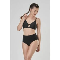 Picture Organic Clothing Picture Kalta Dames Triangle Bikini Top - Zwart -Zwemuitrusting picture kalta women s triangle bikini top black 1 1462204