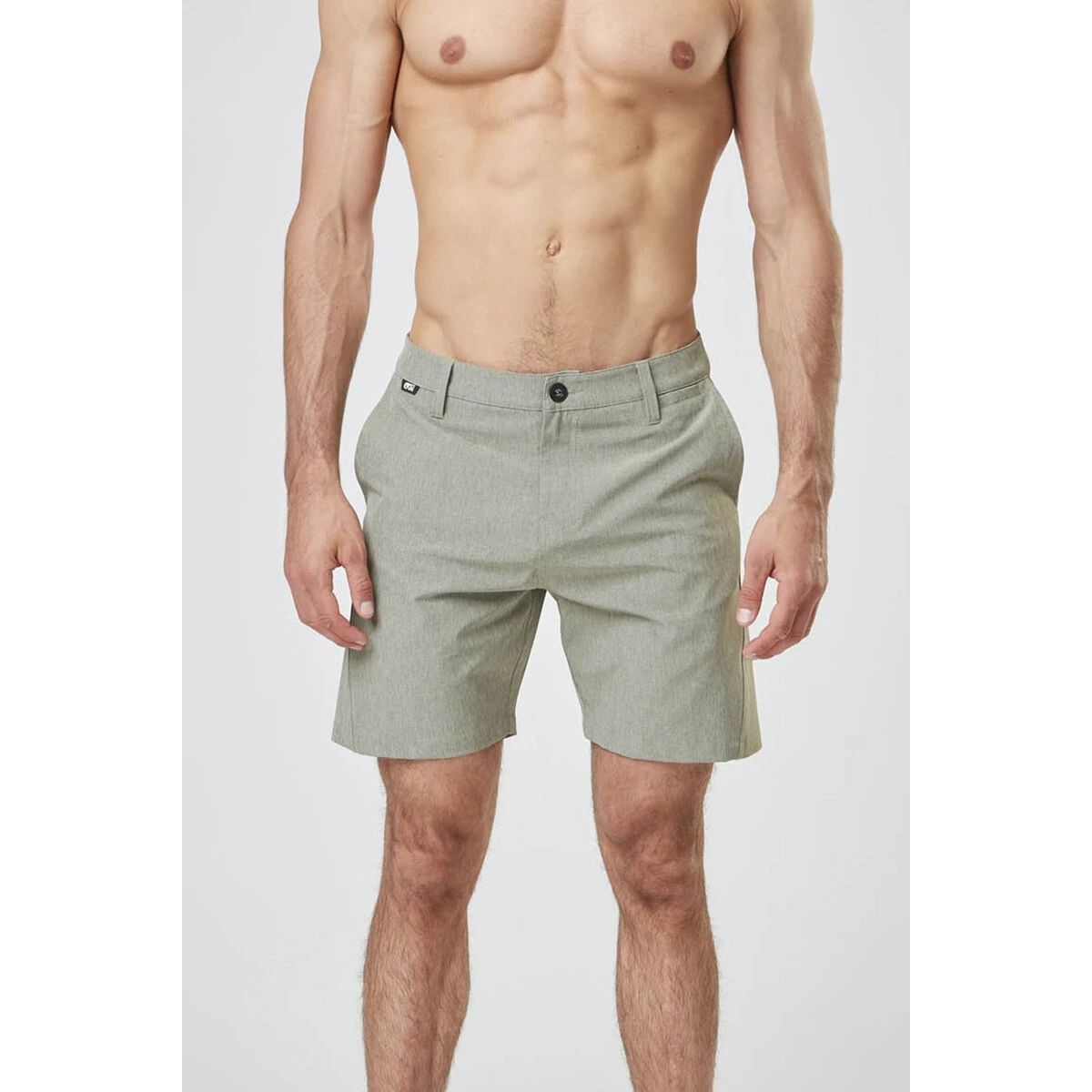 Picture Organic Clothing Picture Podar Hybrid 19 Boardshort - Green Spray 7 Picture Organic Clothing Picture Podar Hybrid 19 Boardshort - Green Spray - Afbeelding 5