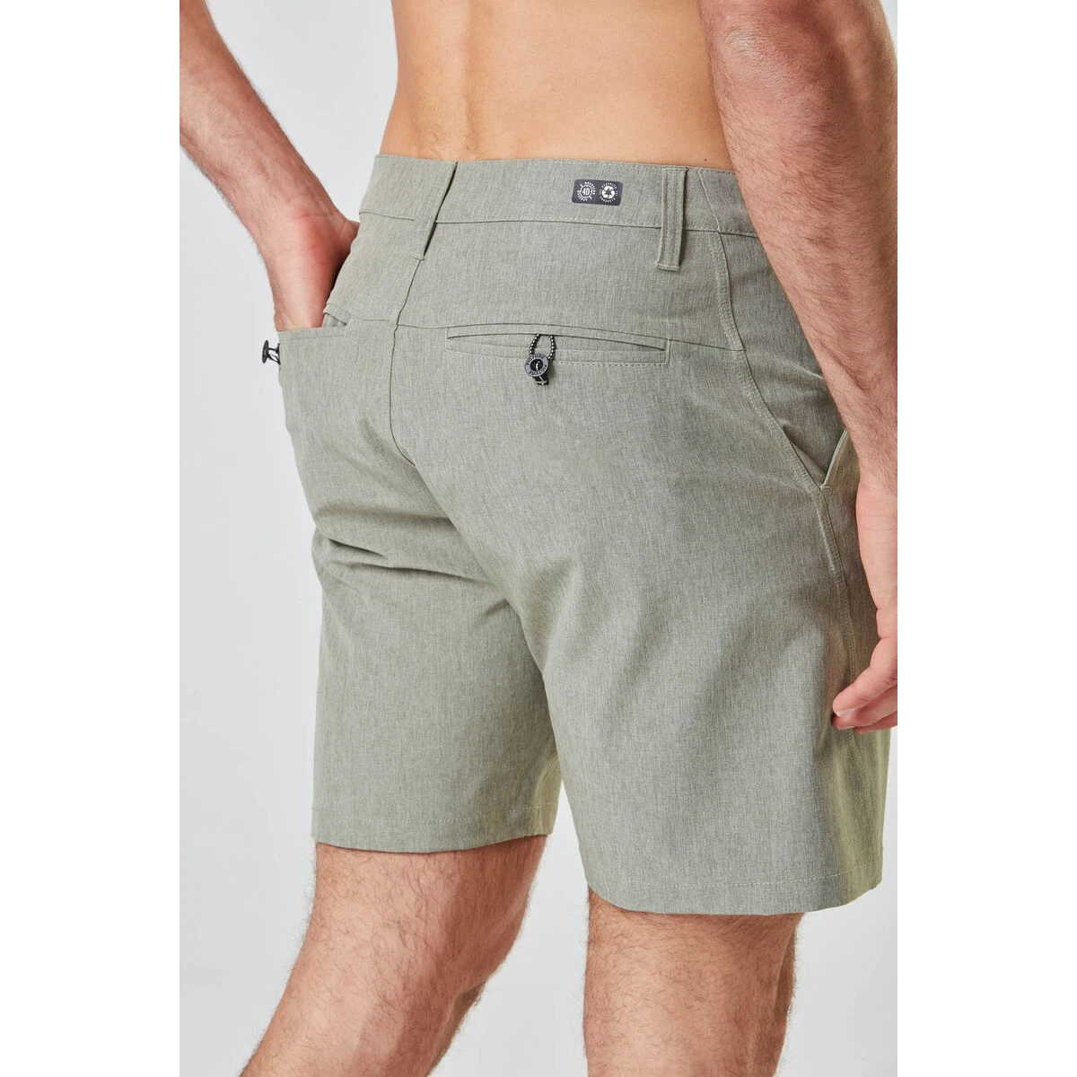 Picture Organic Clothing Picture Podar Hybrid 19 Boardshort - Green Spray 11 Picture Organic Clothing Picture Podar Hybrid 19 Boardshort - Green Spray - Afbeelding 9