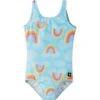 Reima Kinder Badpak Uimaan - Light Turquoise 7094 -Zwemuitrusting reima junior swimsuit uimaan5 1386507