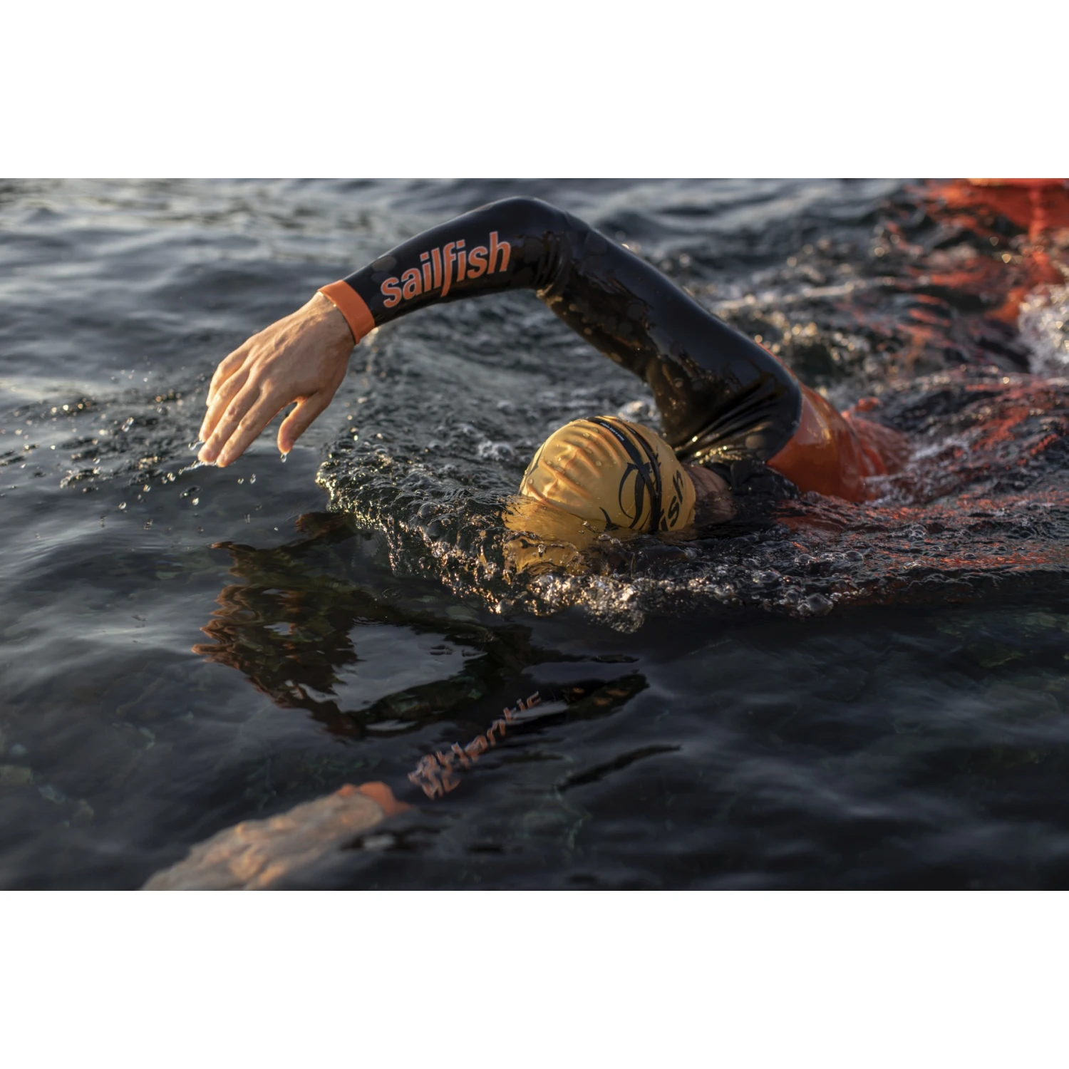 Sailfish Atlantic 2 Heren Wetsuit - Zwart/oranje - B-Keus 9 Sailfish Atlantic 2 Heren Wetsuit - Zwart/oranje - B-Keus - Afbeelding 7