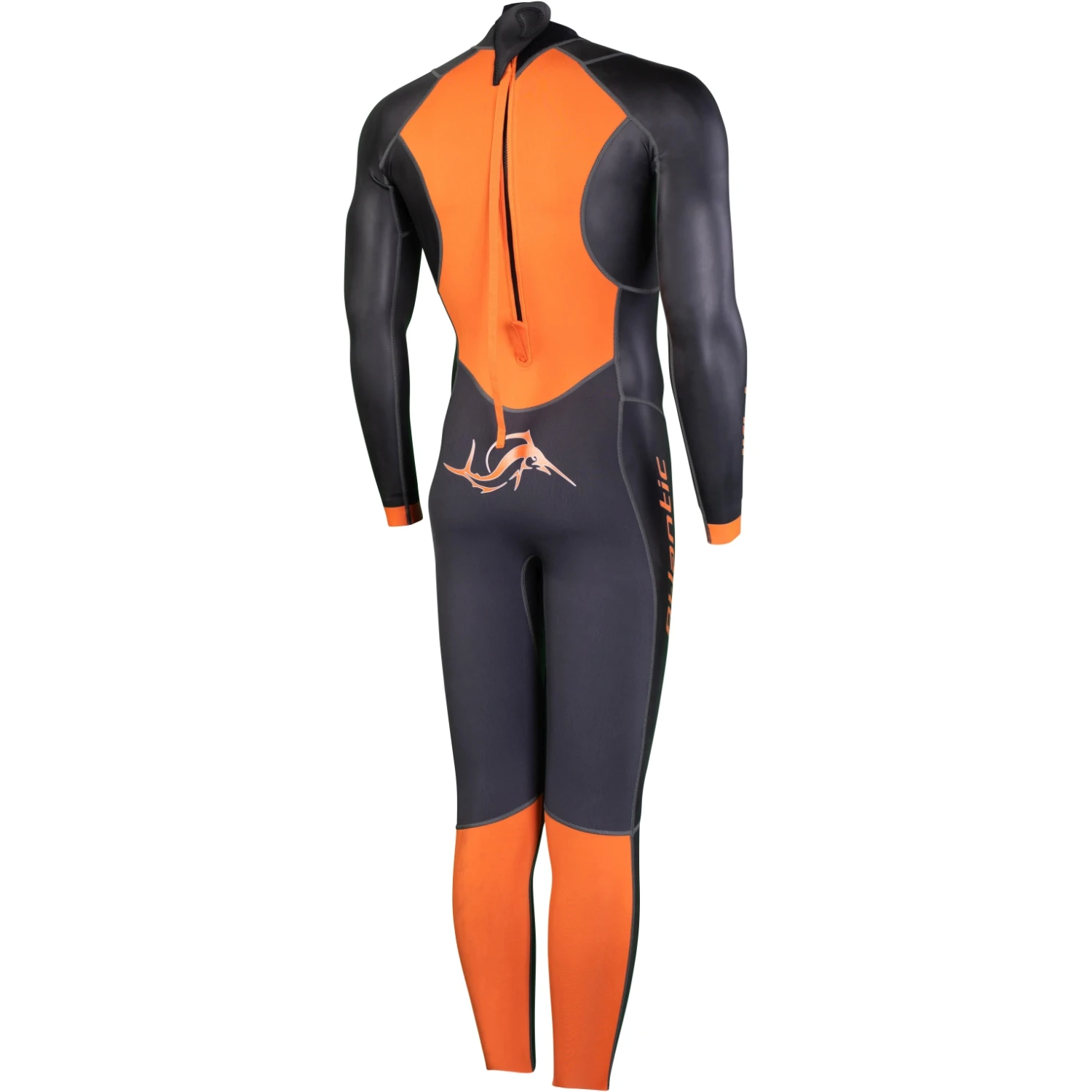 Sailfish Atlantic 2 Heren Wetsuit - Zwart/oranje - B-Keus 4 Sailfish Atlantic 2 Heren Wetsuit - Zwart/oranje - B-Keus - Afbeelding 2