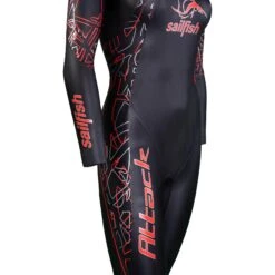 Sailfish Dames Wetsuit Attack 7 - Zwart - B-Keus -Zwemuitrusting sailfish wetsuit womens attack 7 black 5 1176234