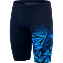 Speedo Hyper Boom V-Cut Zwemjammer - True Navy/Blue Flame/Pool