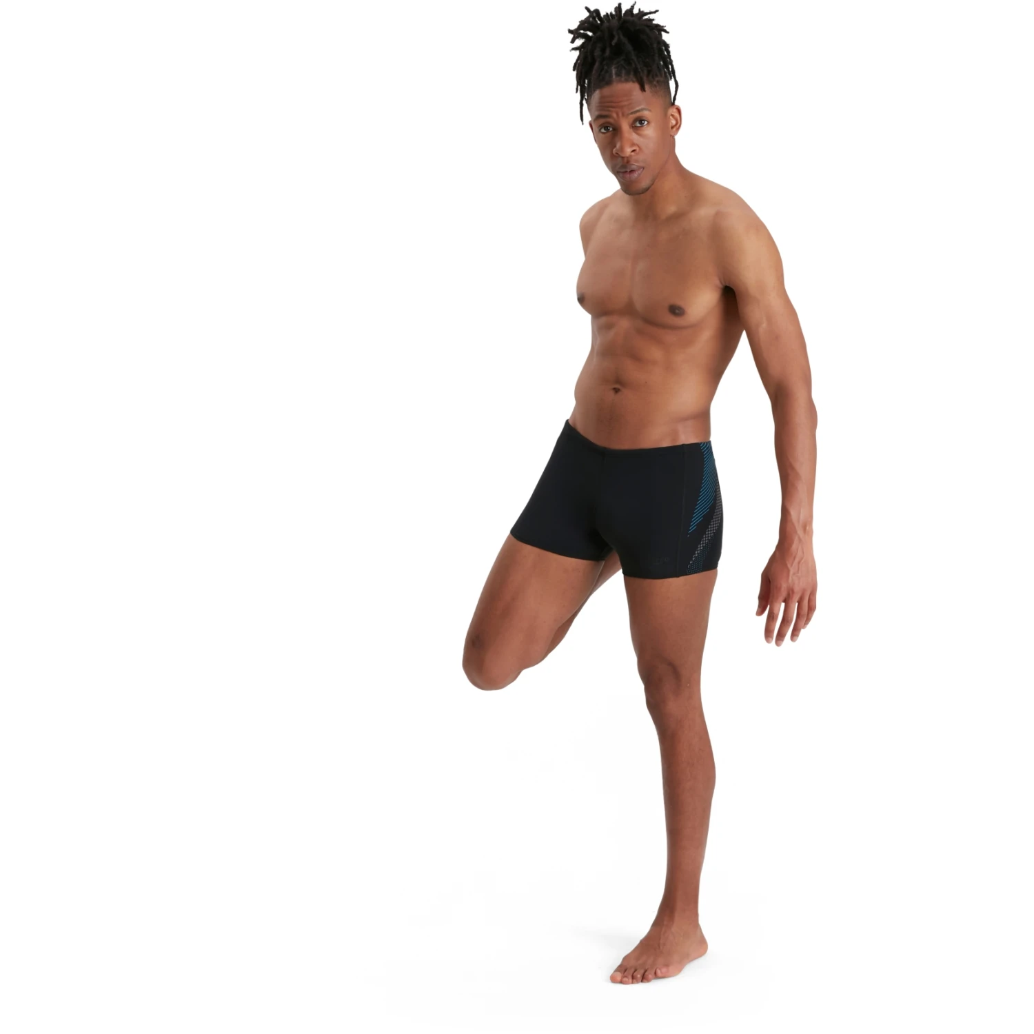 Speedo Tech Panel Aquashorts - Black/pool/usa Charcoal 8 Speedo Tech Panel Aquashorts - Black/pool/usa Charcoal - Afbeelding 6