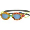 Zoggs Predator Junior Swimming Goggles - Orange & Red/grey & Green/tint -Zwemuitrusting zoggs predator junior swimming goggles orange red grey green tint 2 977522