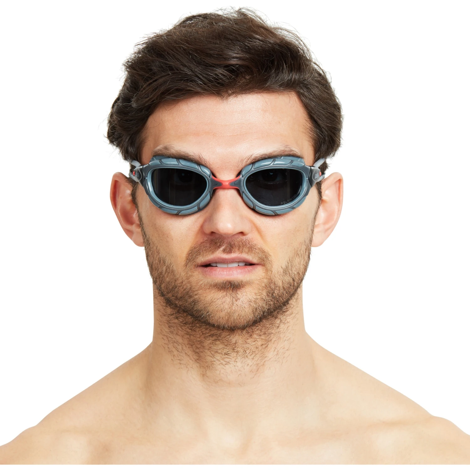 Zoggs Predator Swimming Goggles - Polarized Smoke Lenses - Small Fit - Grey/Grey 7 Zoggs Predator Swimming Goggles - Polarized Smoke Lenses - Small Fit - Grey/Grey - Afbeelding 5