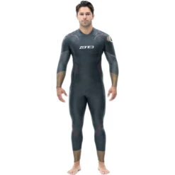 Zone3 Men's Thermal Aspire Wetsuit - Black -Zwemuitrusting zone3 aspire thermal wetsuit 3 874712