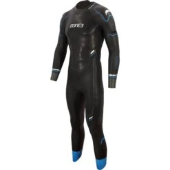 Zone3 Advance Wetsuit - Black/blue/gunmetal -Zwemuitrusting zone3 mens advance wetsuit black blue gunmetal 1 978256