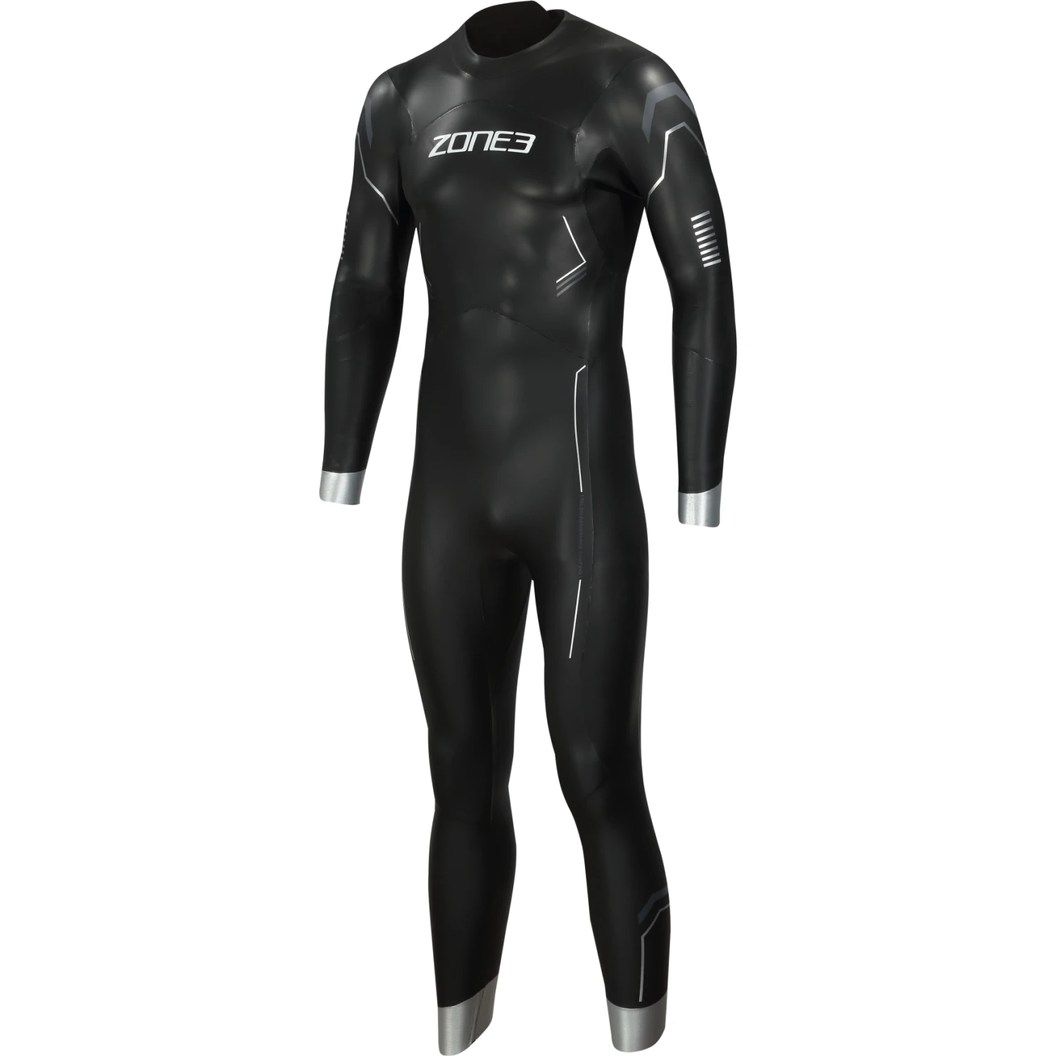 Zone3 Agile Wetsuit - Black/silver/gunmetal 5 Zone3 Agile Wetsuit - Black/silver/gunmetal - Afbeelding 3