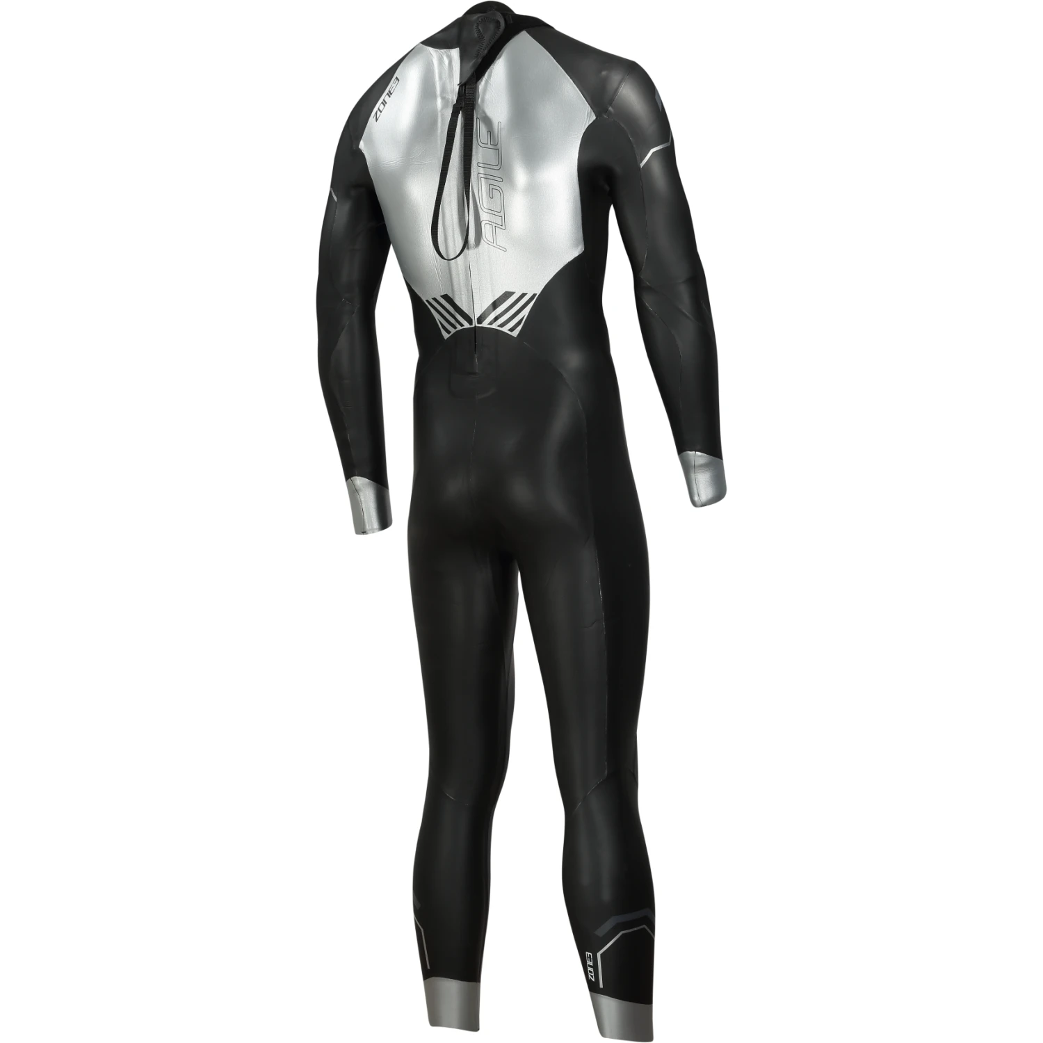 Zone3 Agile Wetsuit - Black/silver/gunmetal 6 Zone3 Agile Wetsuit - Black/silver/gunmetal - Afbeelding 4