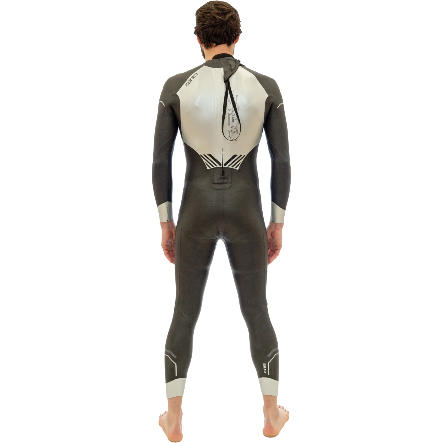 Zone3 Agile Wetsuit - Black/silver/gunmetal 7 Zone3 Agile Wetsuit - Black/silver/gunmetal - Afbeelding 5