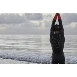 Zone3 Men's Vanquish-X Wetsuit - Black/orange -Zwemuitrusting zone3 mens vanquish x wetsuit black orange 12 1196004