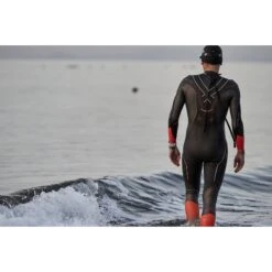 Zone3 Men's Vanquish-X Wetsuit - Black/orange -Zwemuitrusting zone3 mens vanquish x wetsuit black orange 16 1196011