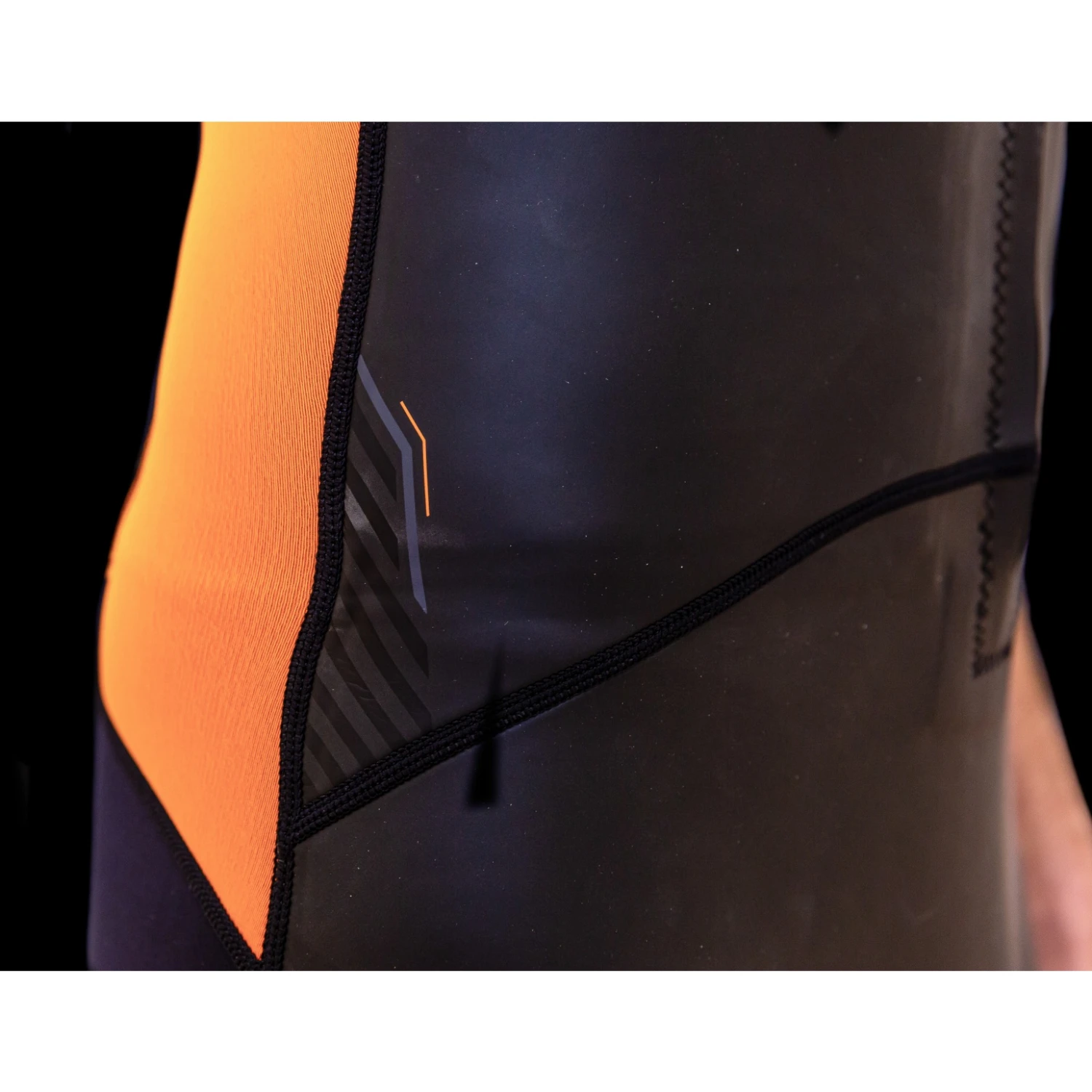 Zone3 Men's Versa Wetsuit - Black/orange/gunmetal 8 Zone3 Men's Versa Wetsuit - Black/orange/gunmetal - Afbeelding 6