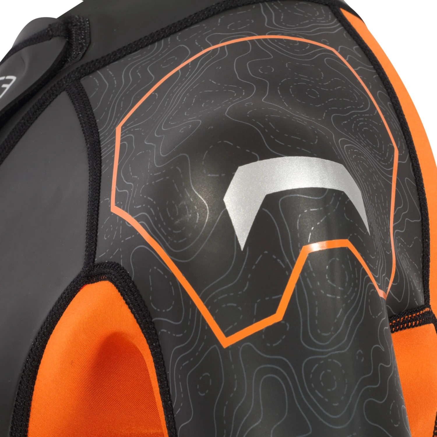 Zone3 Men's Versa Wetsuit - Black/orange/gunmetal 11 Zone3 Men's Versa Wetsuit - Black/orange/gunmetal - Afbeelding 9