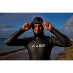 Zone3 Neoprene Balaclava - Black -Zwemuitrusting zone3 neoprene balaclava black 4 1152444