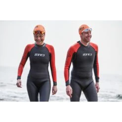 Zone3 Venture Wetsuit - Zwart/oranje -Zwemuitrusting zone3 venture wetsuit black 5 1275867