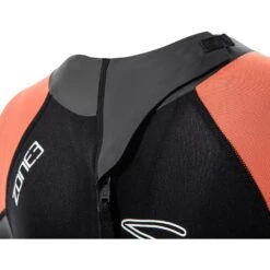 Zone3 Venture Women's Wetsuit - Black/orange -Zwemuitrusting zone3 venture womens wetsuit black 2 1275846