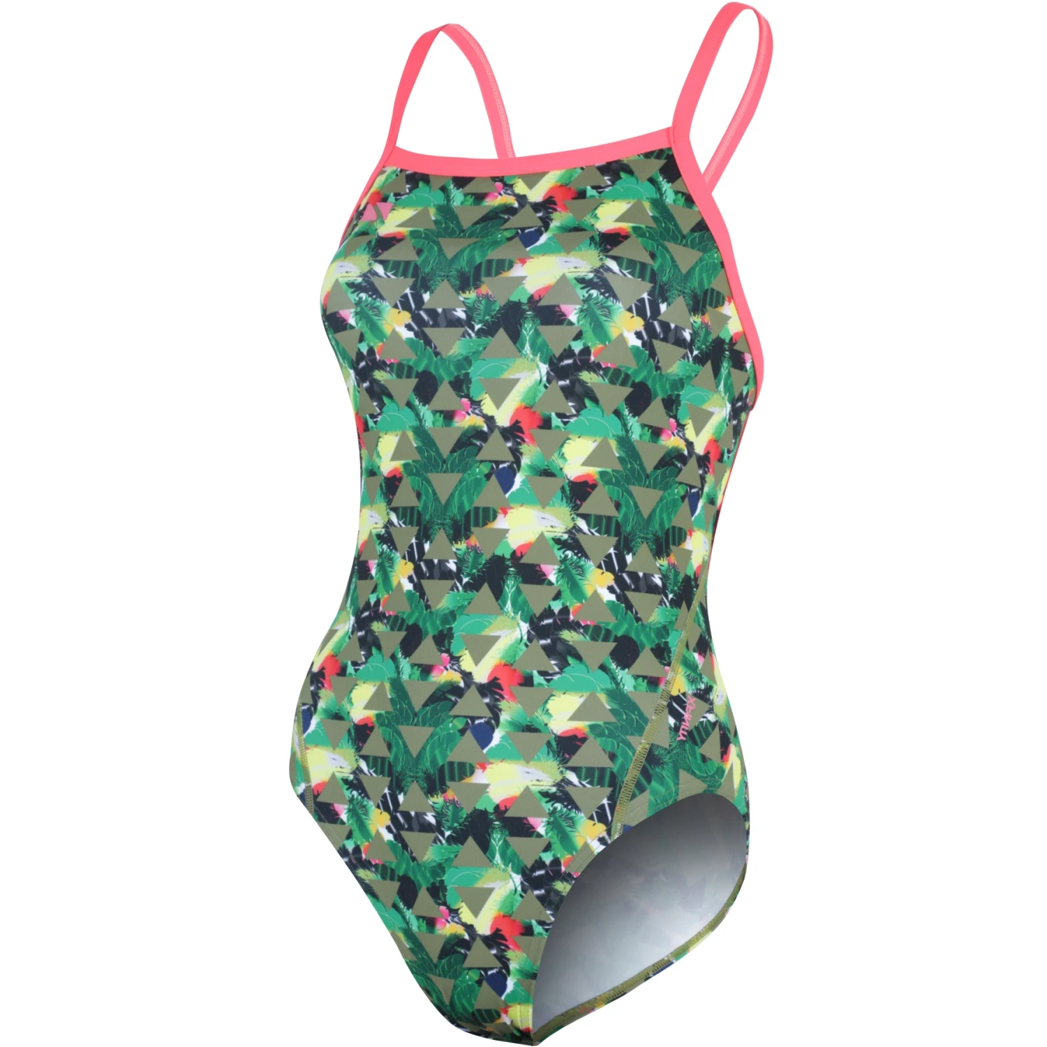 Zone3 High Jazz 3.0 Dames Strap Back Costume Badpak - Khaki 3 Zone3 High Jazz 3.0 Dames Strap Back Costume Badpak - Khaki