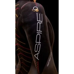 Zone3 Women's Aspire Thermal Wetsuit - Black/grey/gold/red -Zwemuitrusting zone3 womens aspire thermal wetsuit black grey gold red 6 978940